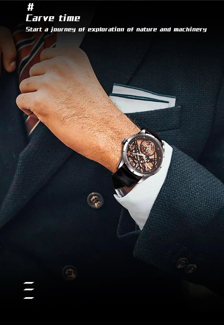 Montre TOURBILLON JINLERY