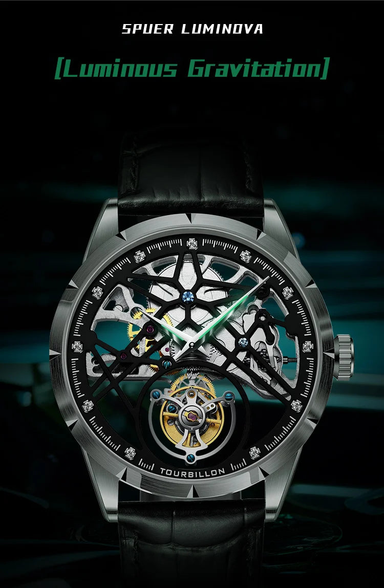 Montre TOURBILLON JINLERY