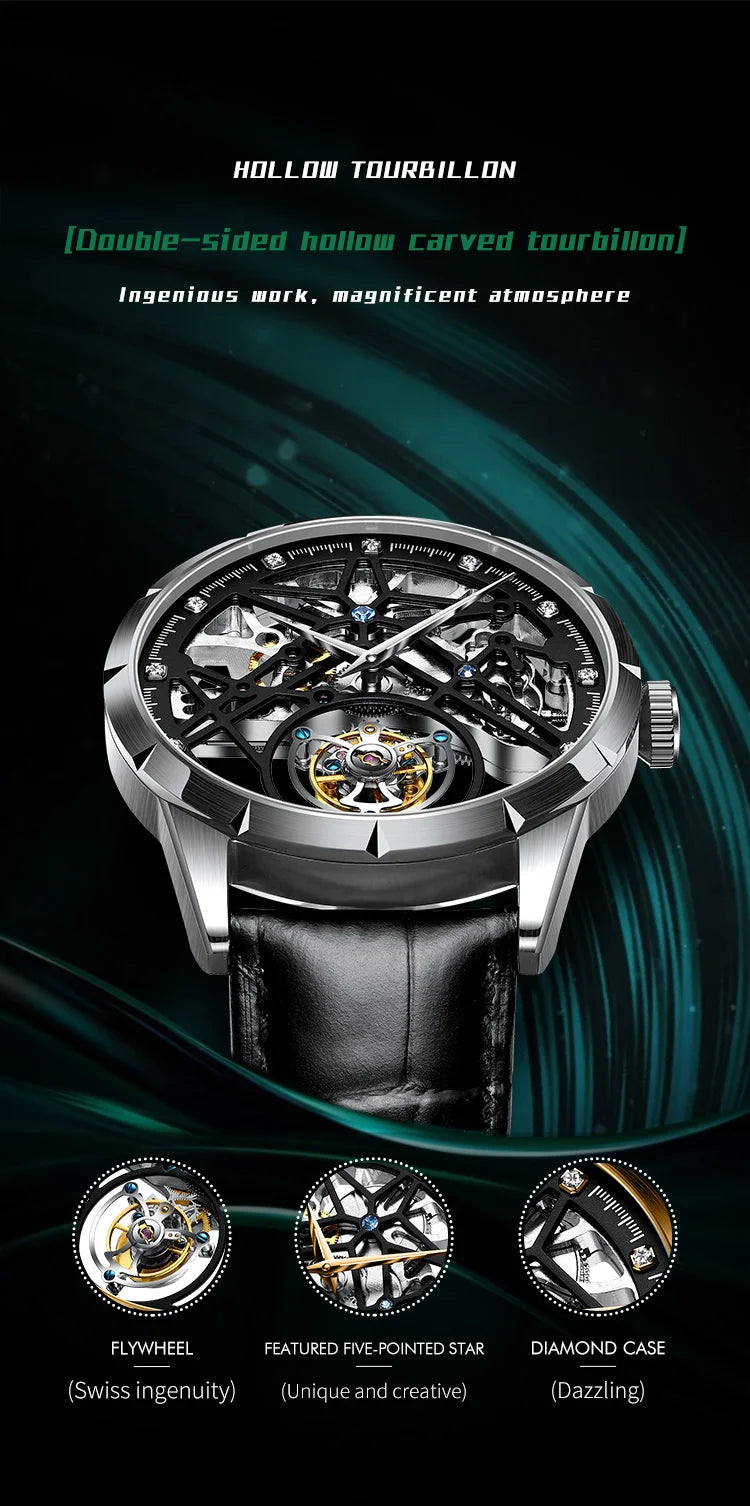 Montre TOURBILLON JINLERY