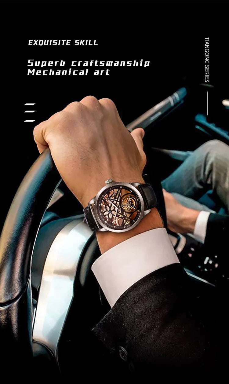 Montre TOURBILLON JINLERY