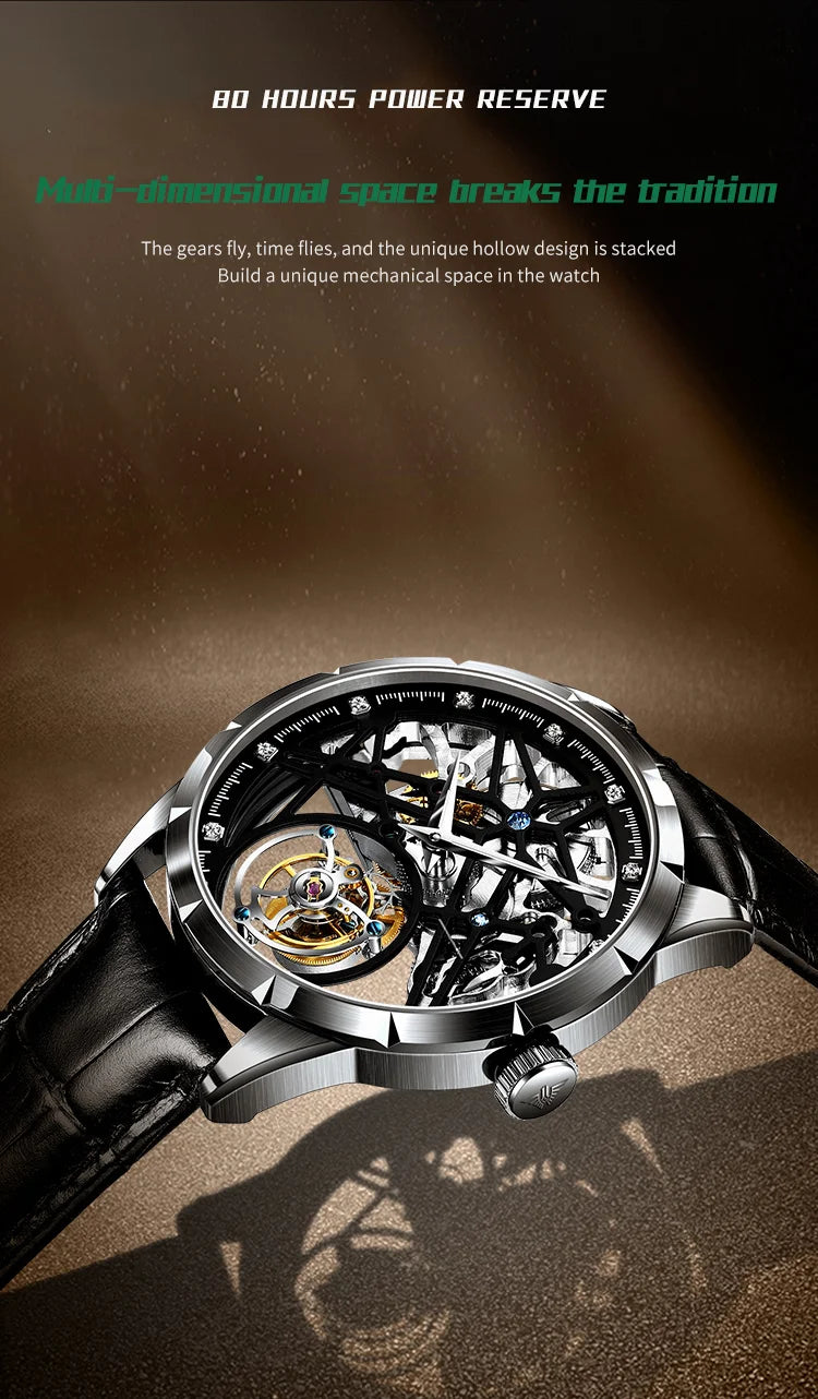 Montre TOURBILLON JINLERY