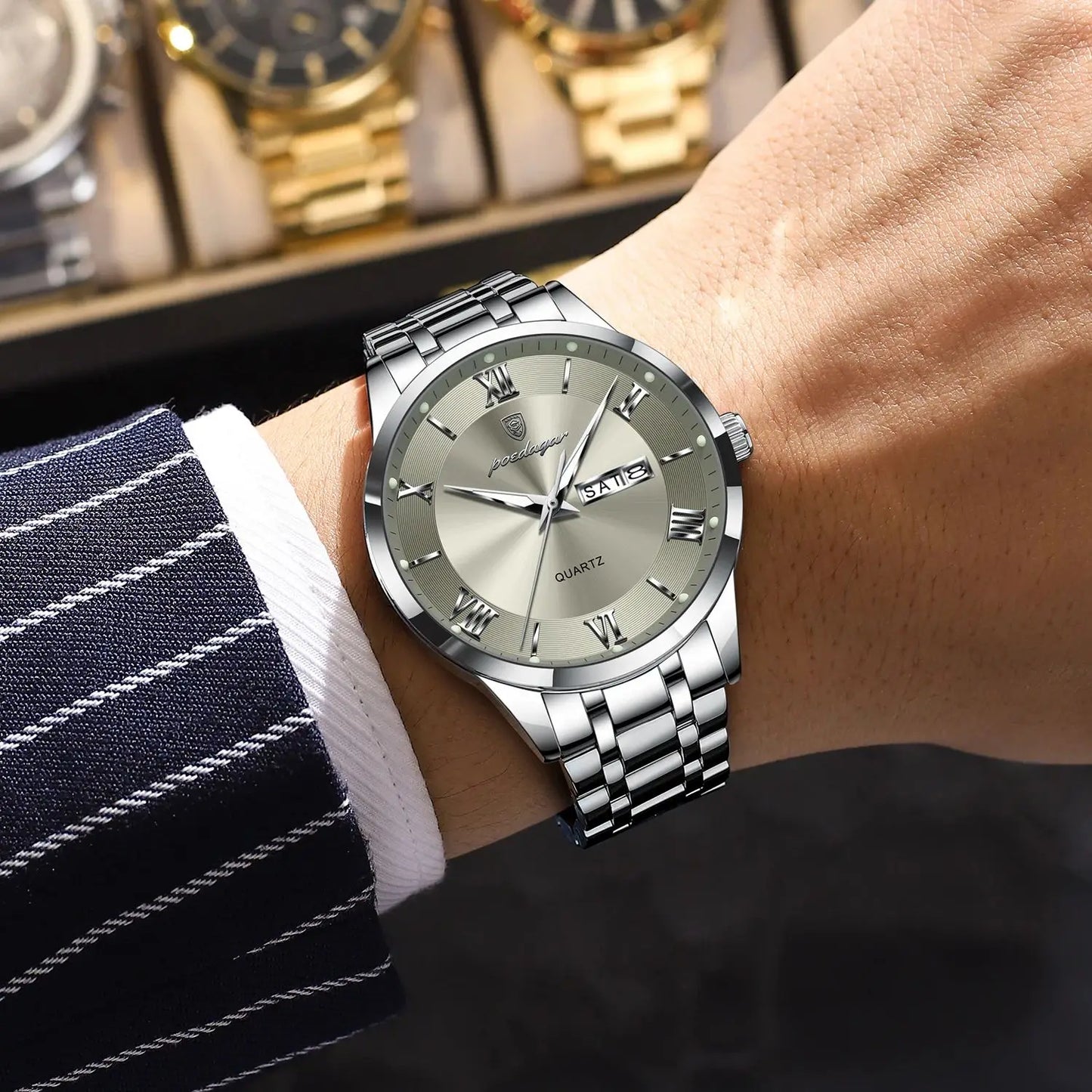 MONTRE POEDAGAR STEEL