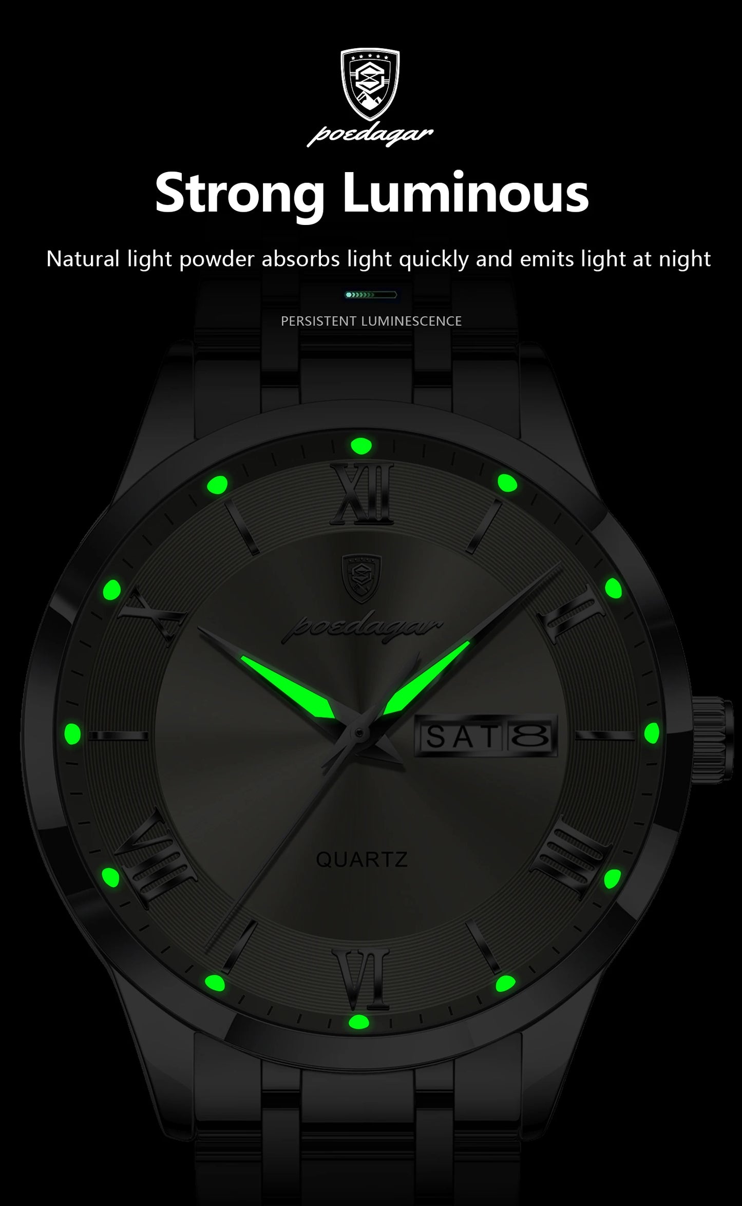 MONTRE POEDAGAR STEEL