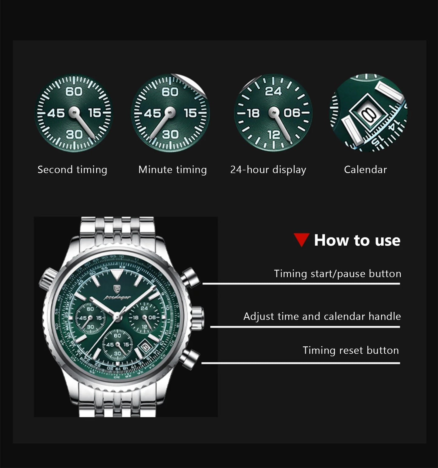 MONTRE POEDAGAR STINRA