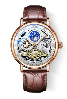 Montre OLEVS Skeleton automatique