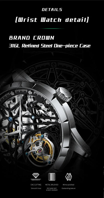Montre TOURBILLON JINLERY