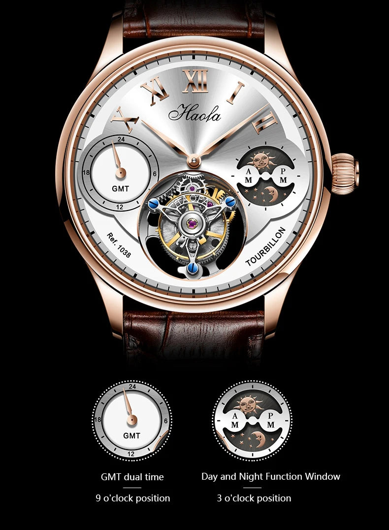 Montre HAOFA Tourbillon 1038