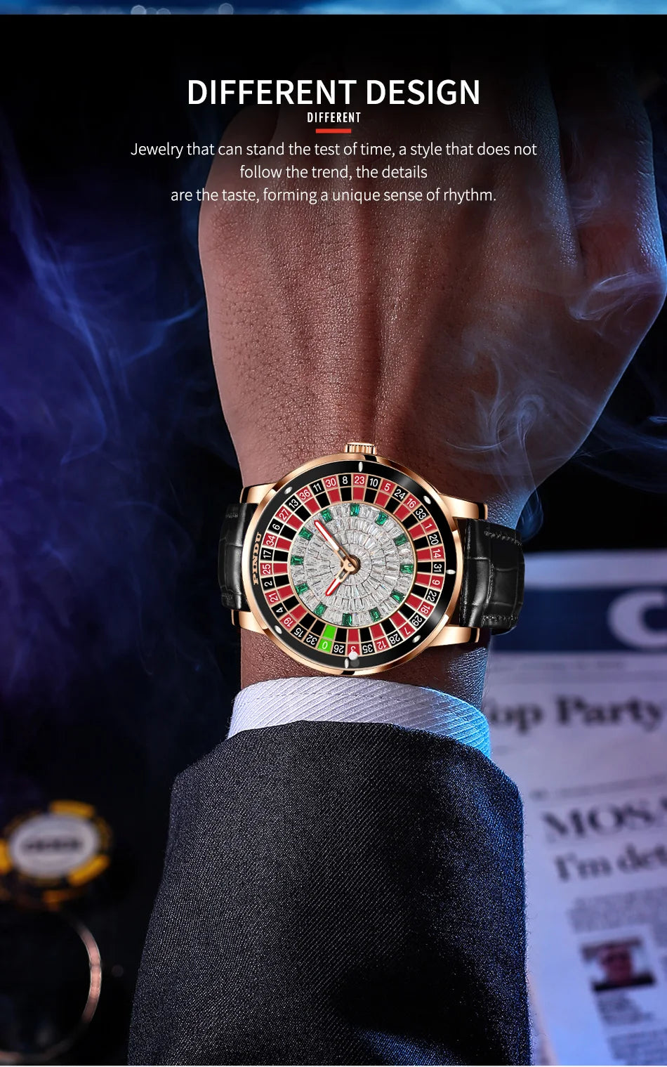 Montre PINDU roulette